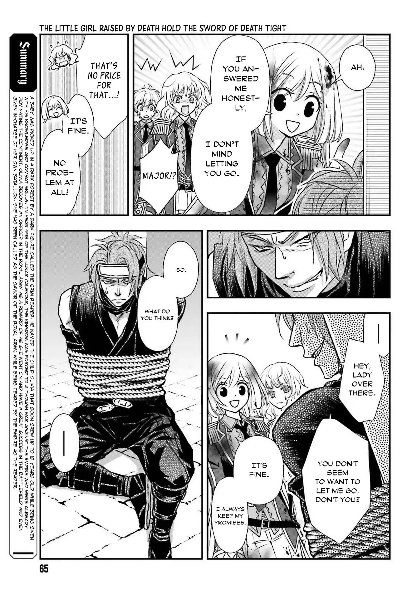 Shinigami ni Sodaterareta Shoujo wa Shikkoku no Tsurugi wo Mune ni Idaku Chapter 26 5